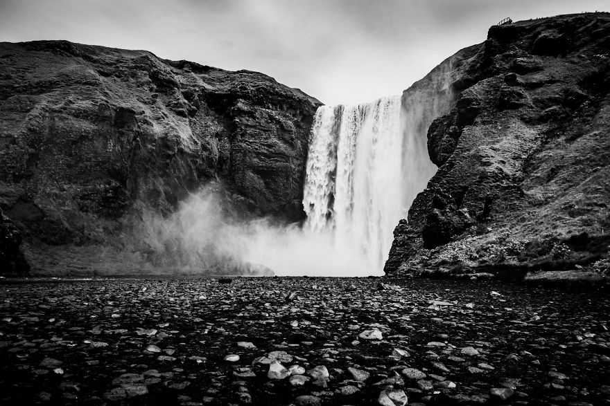 Iceland In Black And White