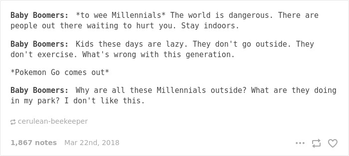 Millennials Vs Baby Boomers