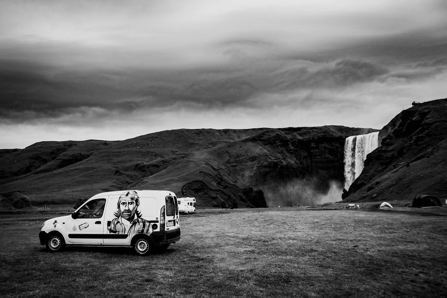 Iceland In Black And White