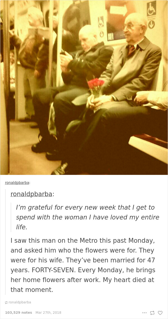 47 Years Of Marriage, Still Buys Her Flowers Every Monday