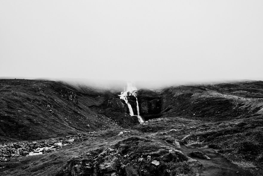 Iceland In Black And White