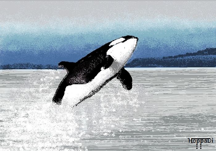 Thousands Of Computer Mouse Clicks
and 10 Hours To Create A Masterpiece