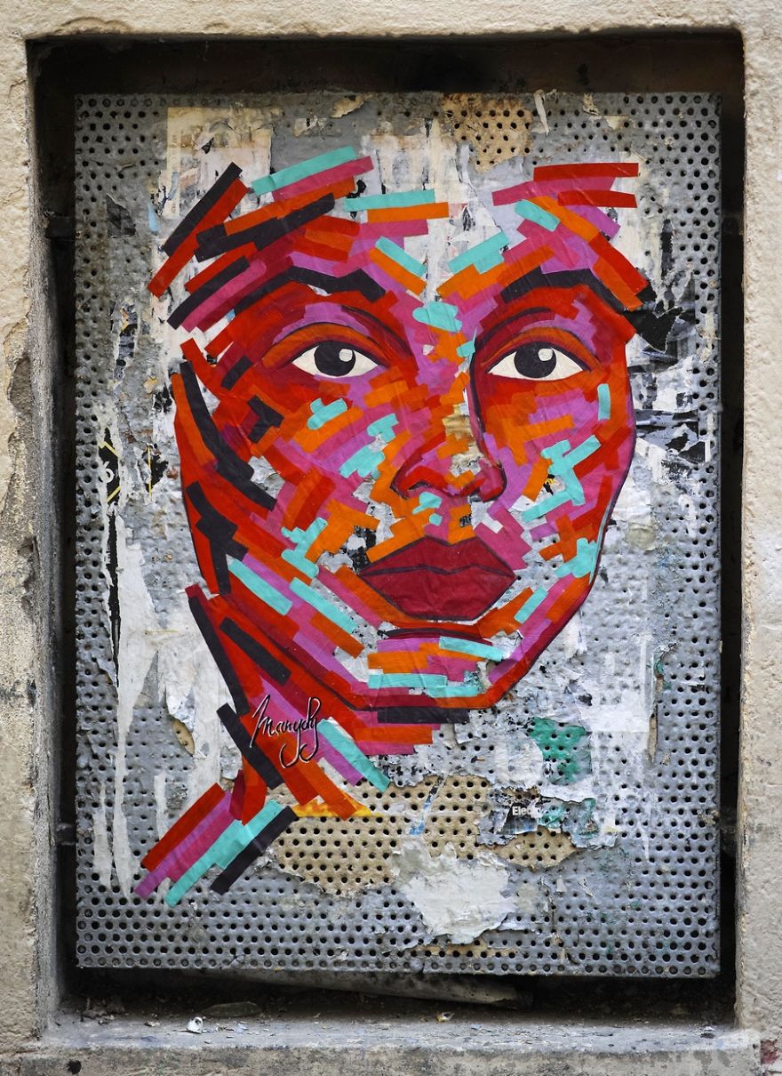 I Paint Colorful Portraits Of Women In The Streets Around The World I Paint Colorful Portraits Of Women In The Streets Around The World