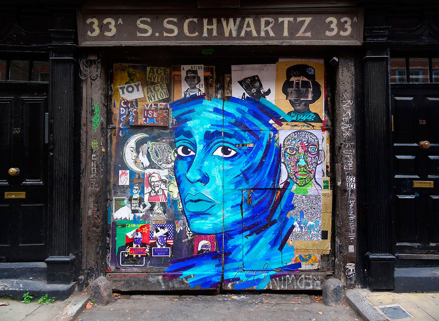 I Paint Colorful Portraits Of Women In The Streets Around The World I Paint Colorful Portraits Of Women In The Streets Around The World