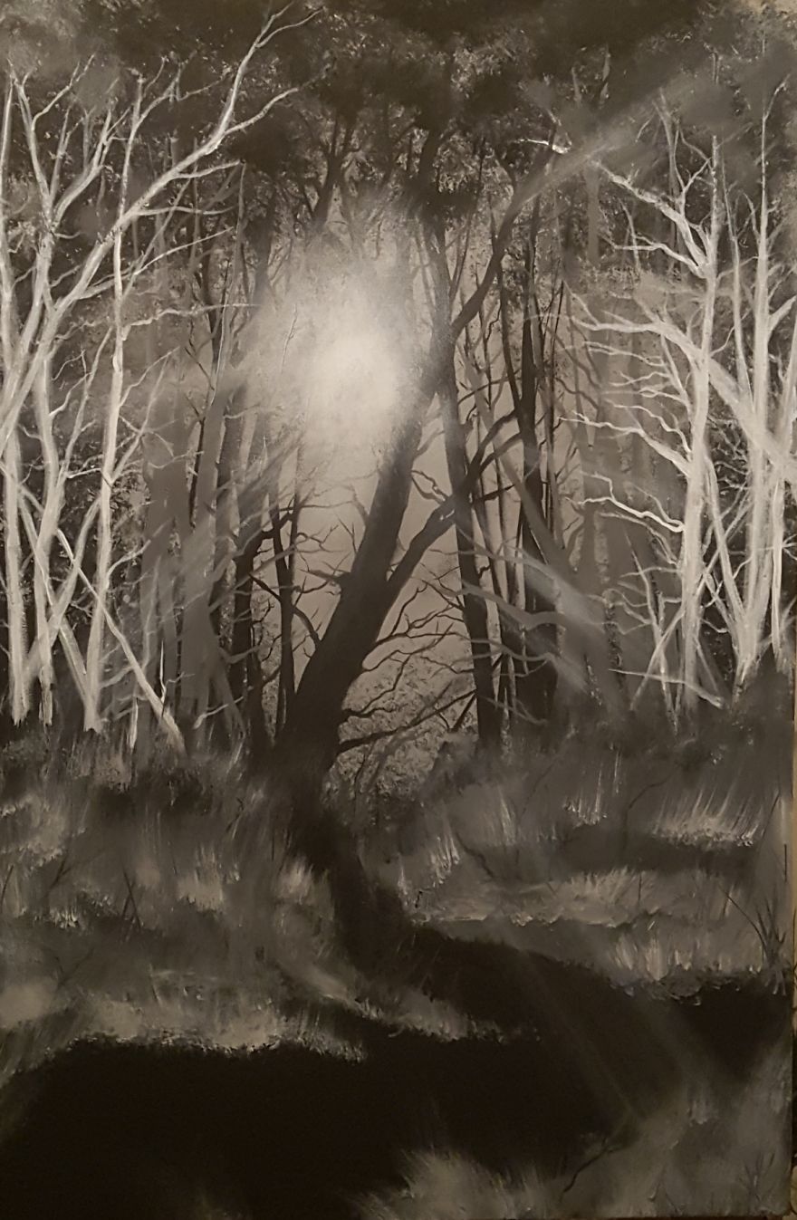 Truck Driver Turned Artist