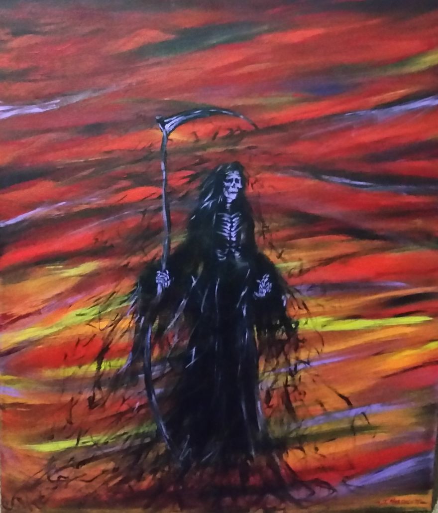 Truck Driver Turned Artist