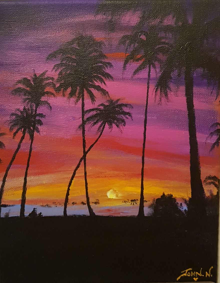 Truck Driver Turned Artist