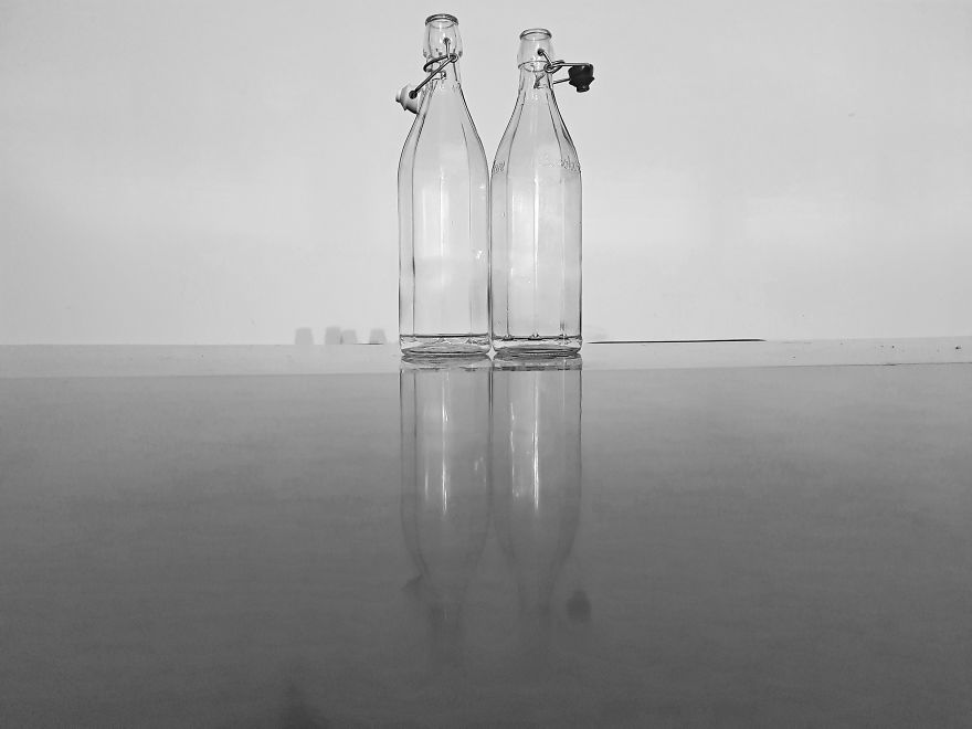 I Took Pictures Of Perfect Reflections Using My Mobile Phone