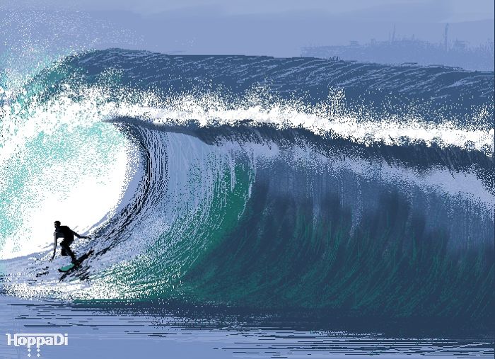 Thousands Of Computer Mouse Clicks
and 10 Hours To Create A Masterpiece