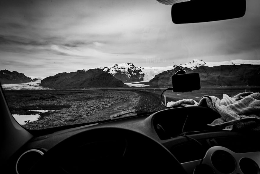 Iceland In Black And White
