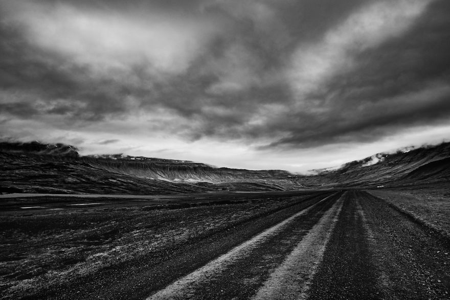 Iceland In Black And White