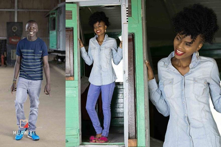 Photographer Picks These Two Homeless Lovebirds And Transforms Them Into Models