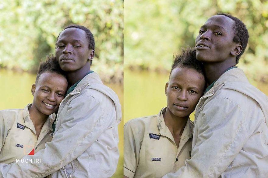 Photographer Picks These Two Homeless Lovebirds And Transforms Them Into Models