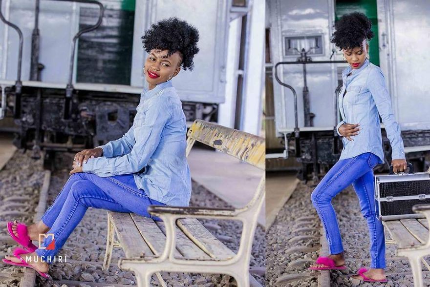 Photographer Picks These Two Homeless Lovebirds And Transforms Them Into Models