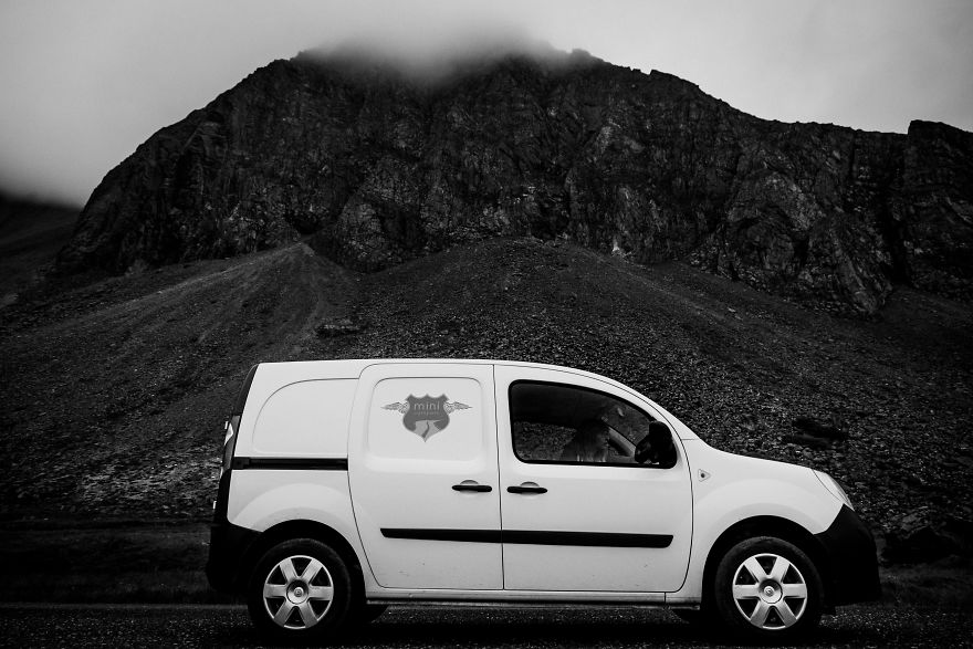 Iceland In Black And White