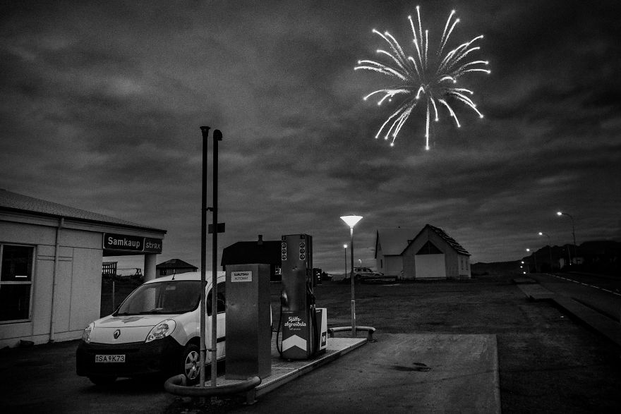 Iceland In Black And White