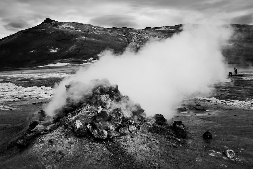 Iceland In Black And White