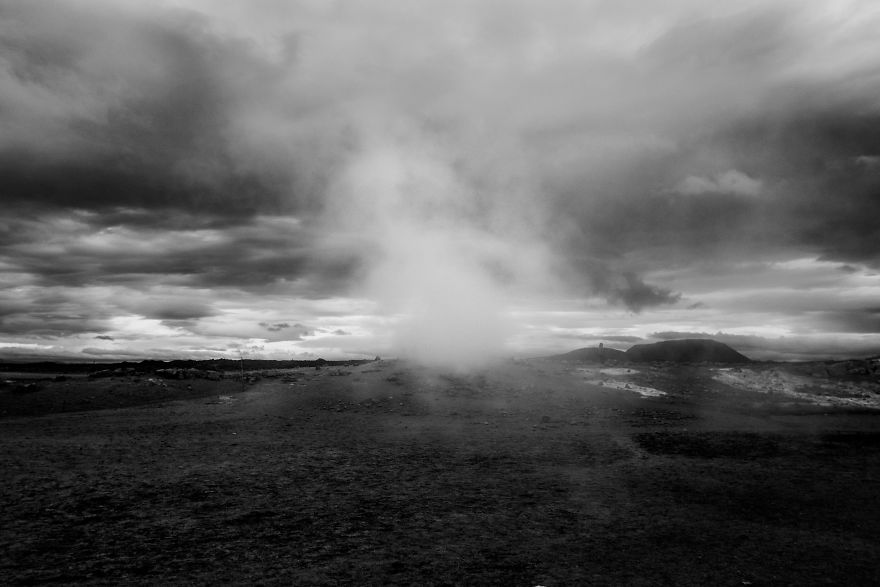 Iceland In Black And White