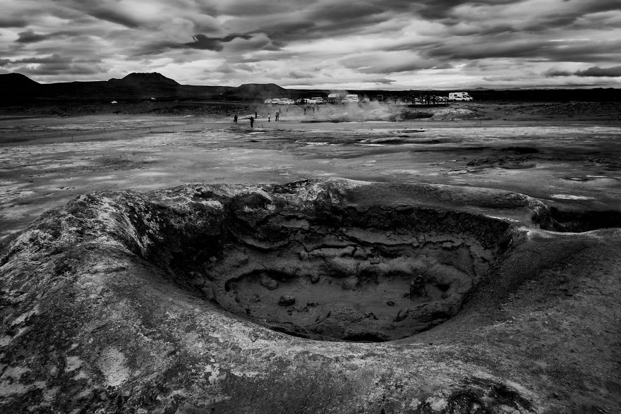 Iceland In Black And White