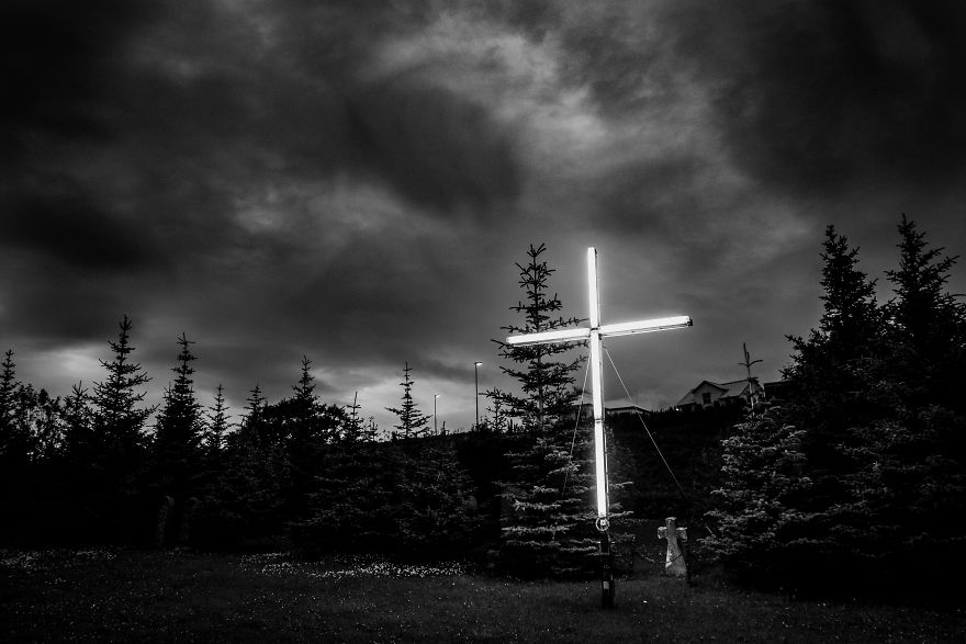 Iceland In Black And White