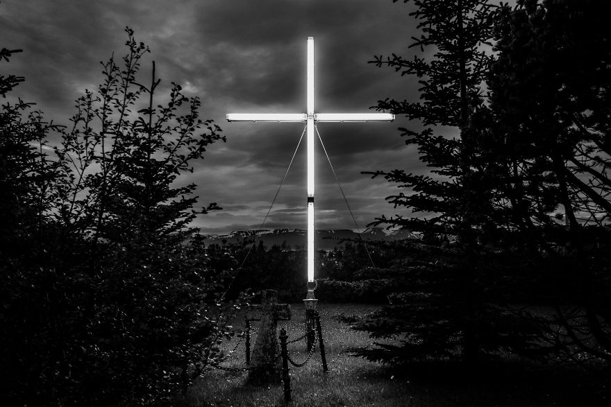 Iceland In Black And White