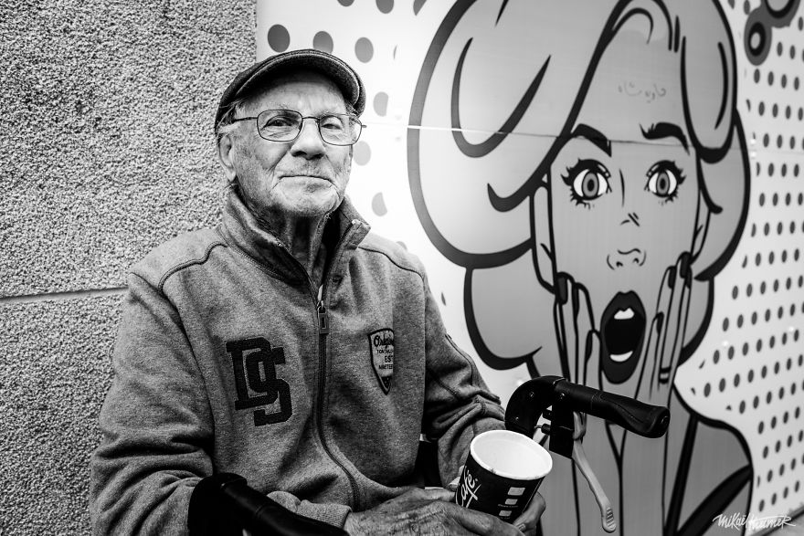 I Didn't Get To Speak Much With The Gentleman, But I Think The Spot He Picked For Himself Says A Lot About His Personality