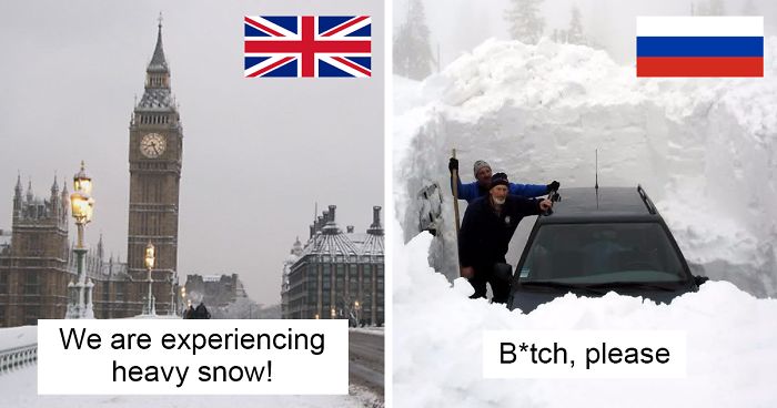 Internet Can’t Stop Laughing At Brits Who Are In Absolute Chaos Because Of A Little Snow