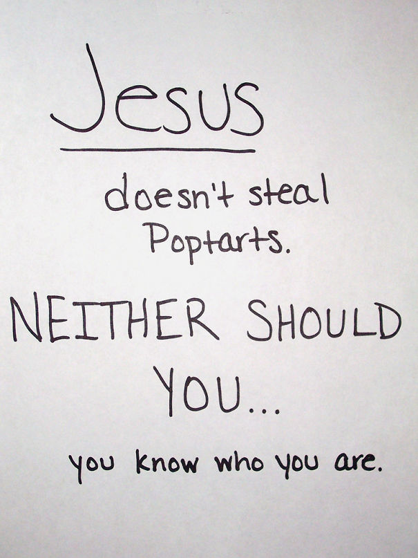 Jesus Doesn't Steal