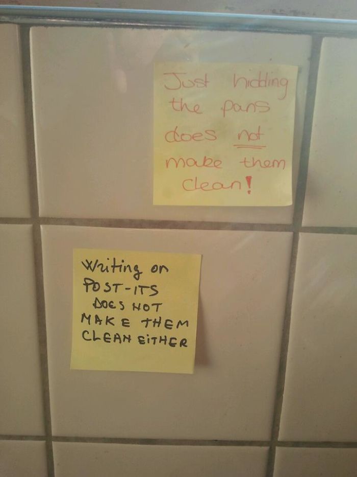 Passive Aggressive Roommates