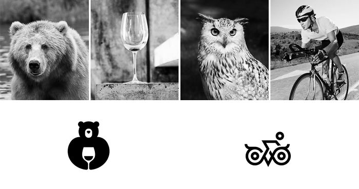 I Create Brand Logos By Combining Two Elements