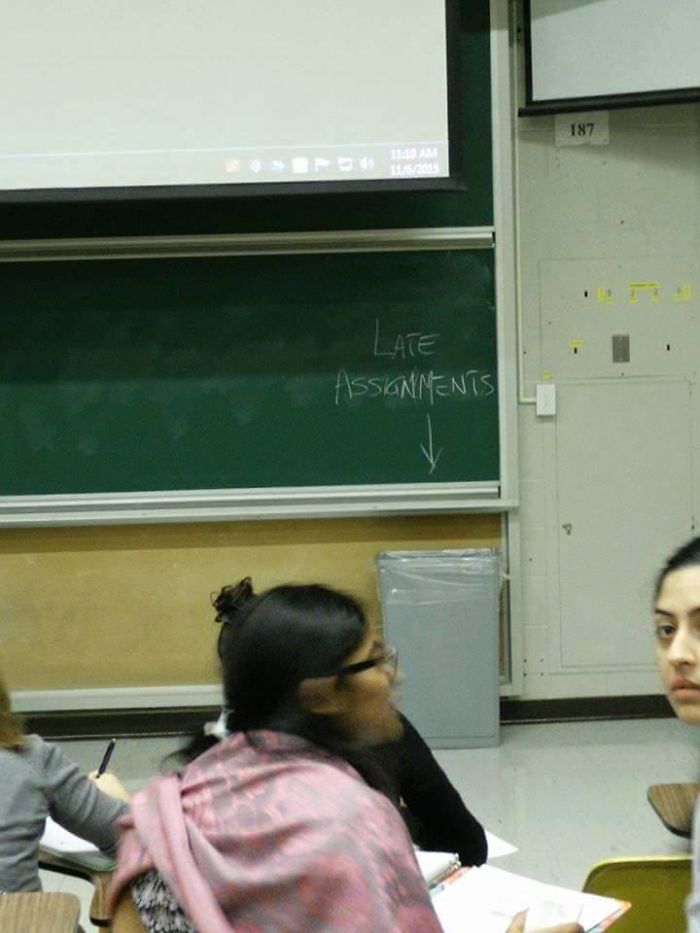 When Your Prof Is Feeling Savage