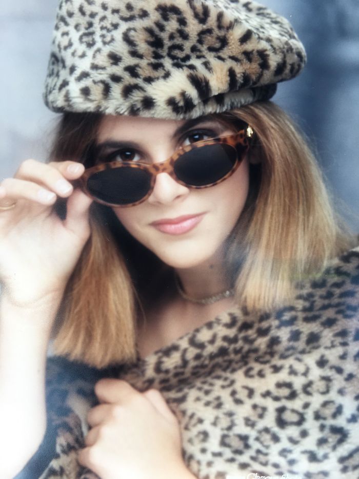 Just Found My Glamour Shot From 1995. I Was A Sassy 45 Year Old In 7th Grade, Apparently