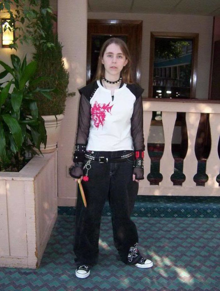 I Was 12, Misunderstood, And Forced To Go To A Nascar Race With My Family. I Wore This In The Sweltering Heat