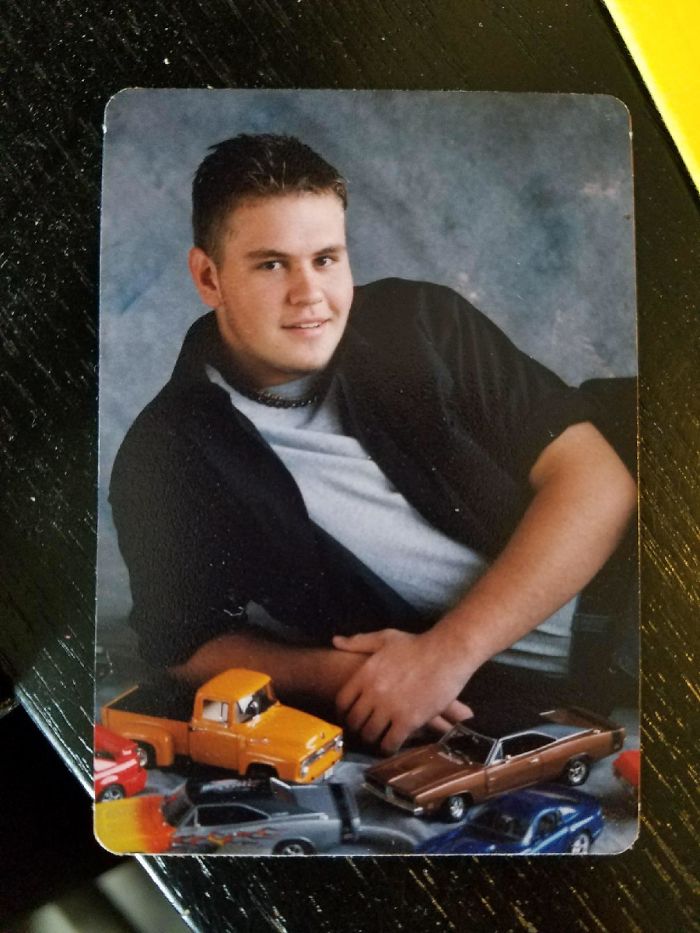 Senior Photo With Model Cars That Was Supposed To Be ‘Just For Mom’ - Ended Up In Widespread Circulation