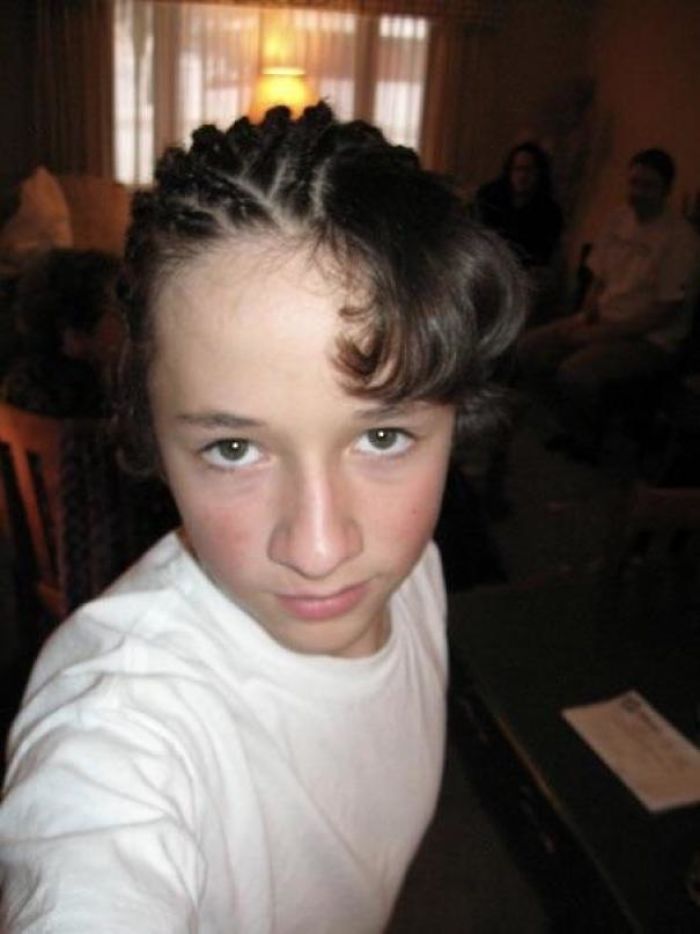 Thought It Would Look Good To Have Cornrows But It Got Too Painful About Halfway Through