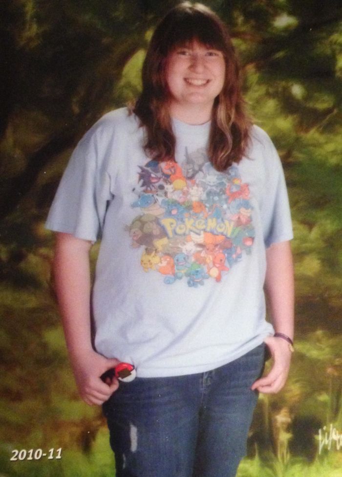 My Mom Wasn't Thrilled That She Had To Pay Lifetouch For This Documentation Of Her 8th Grader's Pokémon Love