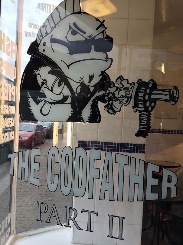 Someone's Dad Opened A Fish-And-Chip Shop