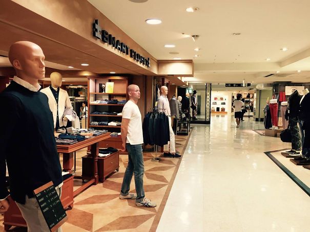 My Friend Looks Exactly Like These Mannequins