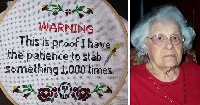 117 Times Cross Stitches Were So Badass, They Were Perfect For 21st Century
