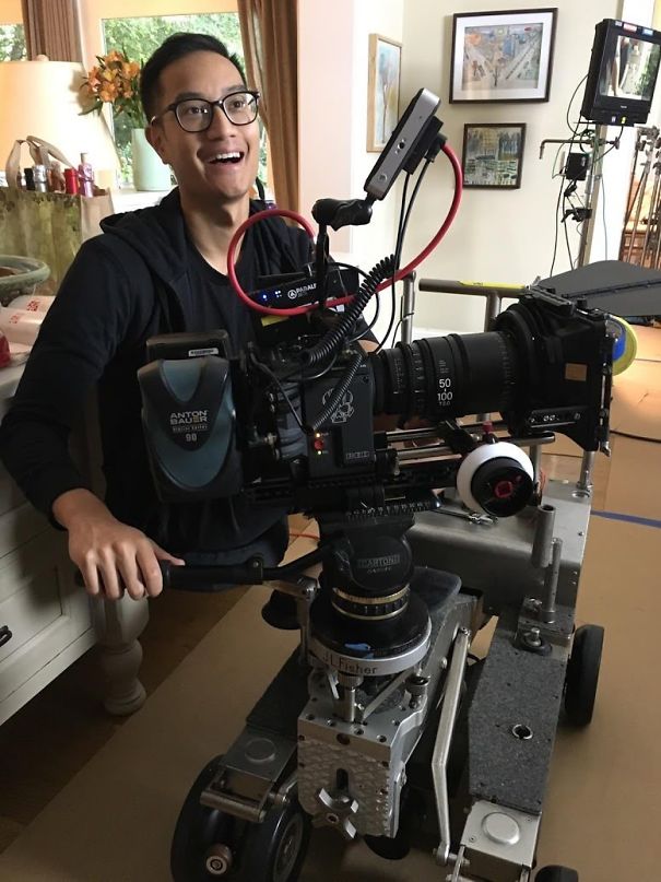 No Legs On This Cameraman?