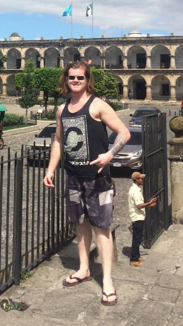 The Optical Illusion Of This Photograph Makes It Look Like There Is A Micro-Human Next To My Mate