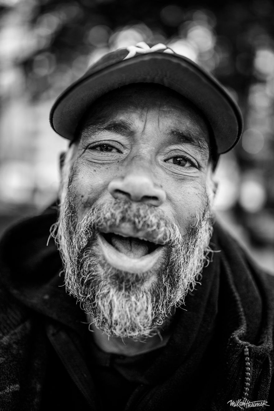 I Asked Him What Feeling He Wanted His Picture To Convey, He Said "Love." And I Snapped This As He Was Saying "I Love My Wife"