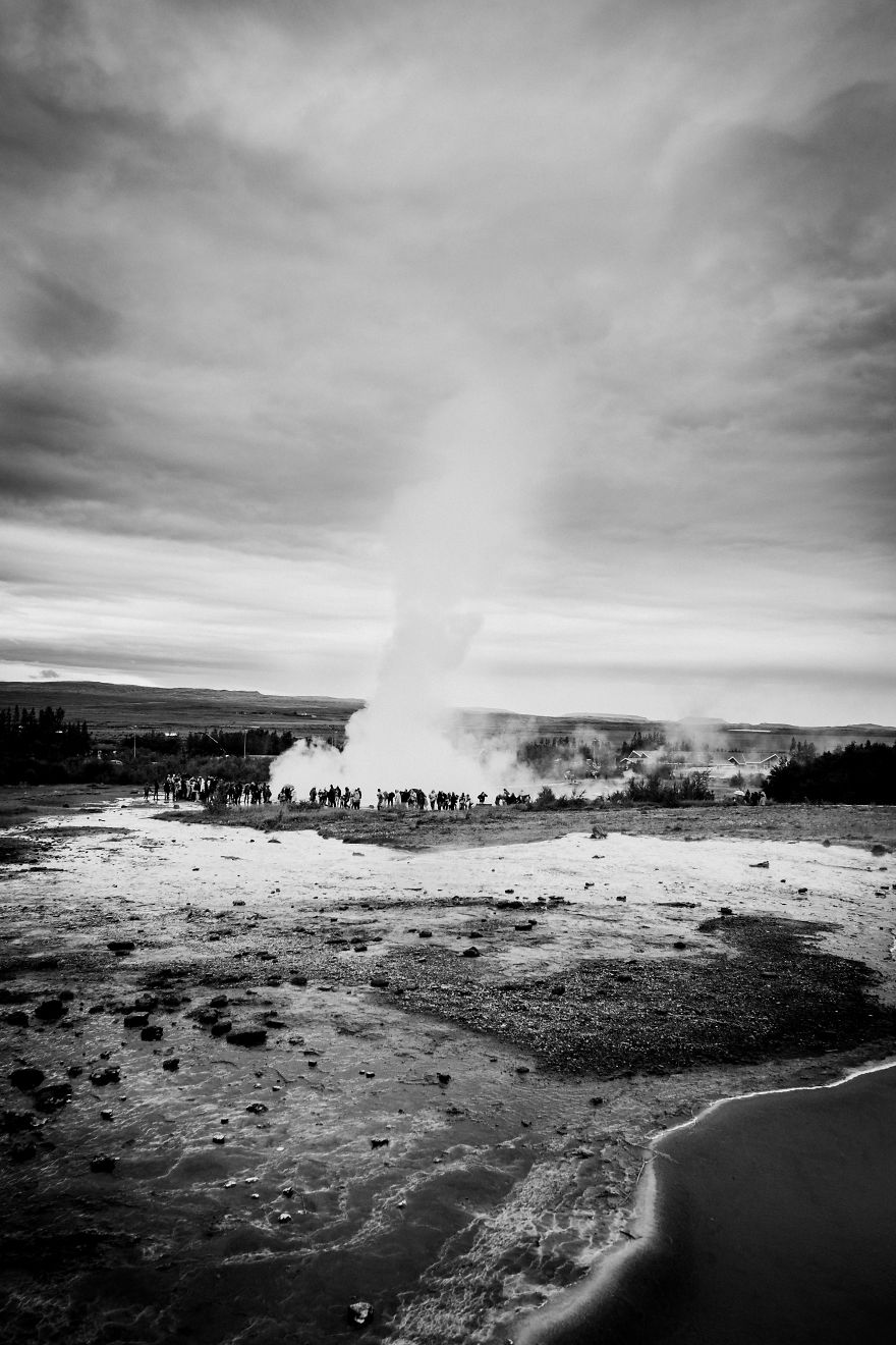 Iceland In Black And White