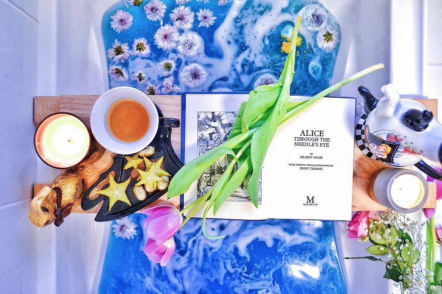 Forget About Reading Your Favorite Childhood Book, Take It One Step Further And Recreate It. Alice In Wonderland Tea Kettle And All!