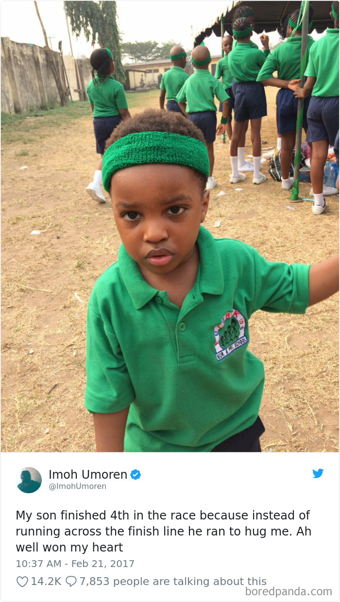 He's A Winner In His Dad's Eyes