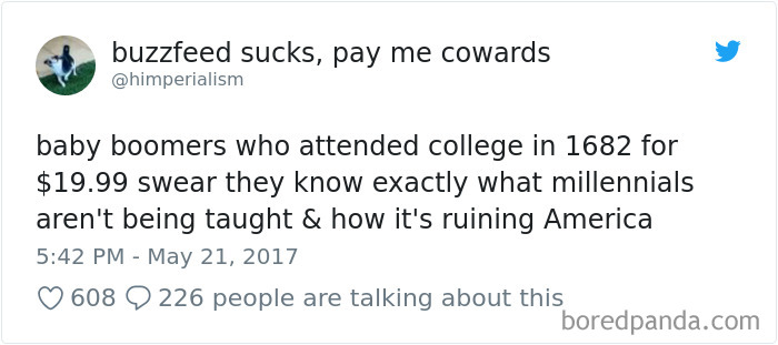 Millennials Vs Baby Boomers