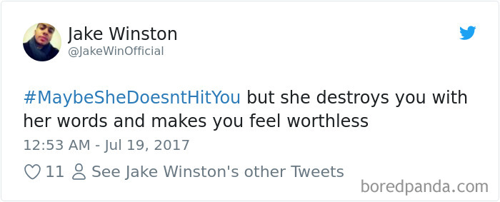 Maybe She Doesn't Hit You