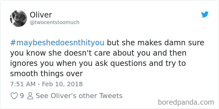 Maybe She Doesn't Hit You