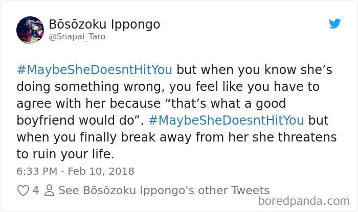 Maybe She Doesn't Hit You