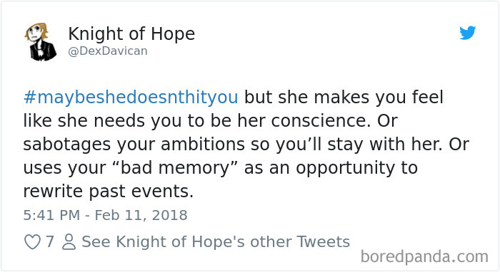 Maybe She Doesn't Hit You